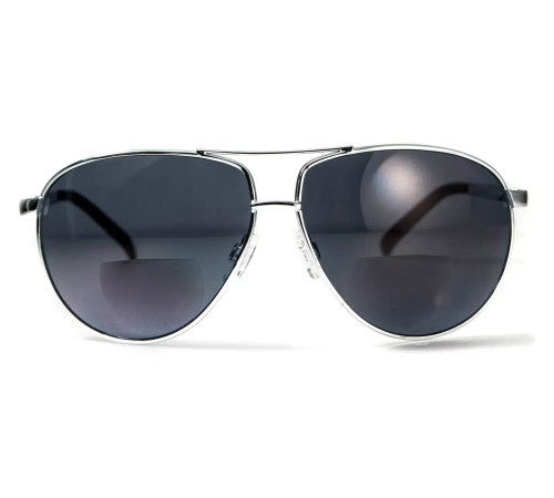 Окуляри захисні біфокальні Global Vision Aviator Bifocal (+2.0), сірі Окуляри захисні біфокальні Global Vision Aviator Bifocal (+2.0), сірі