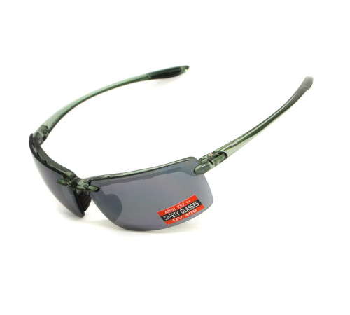 Окуляри захисні Global Vision Wheelin Crystal Gray, сірі Окуляри захисні Global Vision Wheelin Crystal Gray, сірі