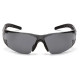 Окуляри захисні з ущільнювачем Pyramex Fyxate Super Anti-Fog H2MAX, сірі