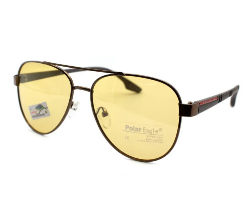 Окуляри фотохромні з поляризацією Polar Eagle PE8435-C2 Photochromic, жовті Окуляри фотохромні з поляризацією Polar Eagle PE8435-C2 Photochromic, жовті