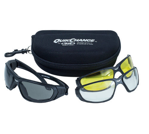 Окуляри захисні зі змінними лінзами Global Vision QuikChange Kit, 3 шт.