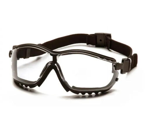 Окуляри захисні з ущільнювачем Pyramex V2G+RX Anti-Fog, прозорі з діоптрійною вставкою Окуляри захисні з ущільнювачем Pyramex V2G+RX Anti-Fog, прозорі з діоптрійною вставкою