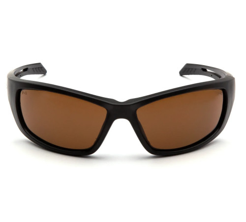 Окуляри захисні Venture Gear Tactical Howitzer Black Anti-Fog, коричневі Окуляри захисні Venture Gear Tactical Howitzer Black Anti-Fog, коричневі