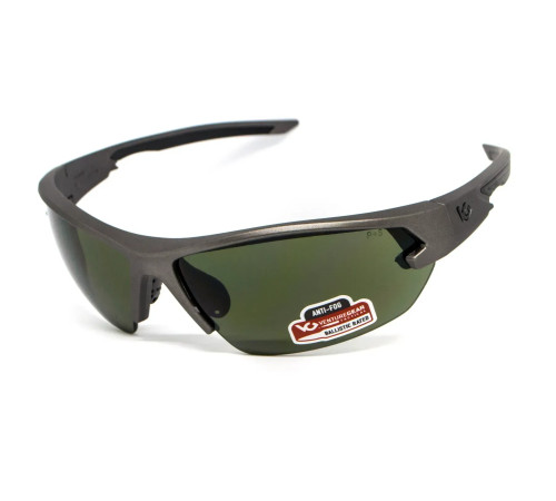 Окуляри захисні Venture Gear Tactical Semtex 2.0 Gun Metal Anti-Fog, темно-зелені Окуляри захисні Venture Gear Tactical Semtex 2.0 Gun Metal Anti-Fog, темно-зелені