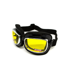 Окуляри захисні з ущільнювачем Global Vision Retro Joe, жовті
