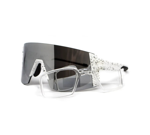 Окуляри захисні Global Vision Astro+RX White, сірі