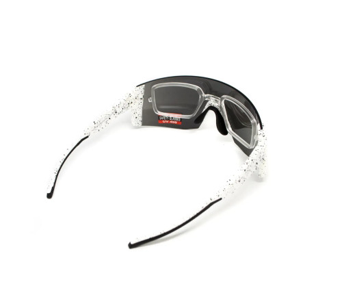 Окуляри захисні Global Vision Astro+RX White, сірі