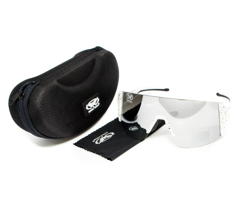 Окуляри захисні Global Vision Astro+RX White, сірі
