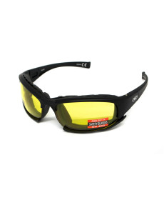Окуляри захисні з ущільнювачем Global Vision Assault Anti-Fog, жовті