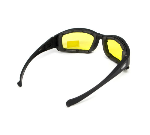 Окуляри захисні з ущільнювачем Global Vision Assault Anti-Fog, жовті