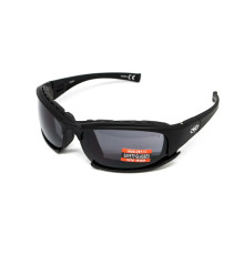 Окуляри захисні з ущільнювачем Global Vision Assault Anti-Fog, сірі