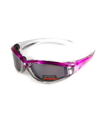 Окуляри захисні з ущільнювачем Global Vision FlashPoint Pink, рожеві