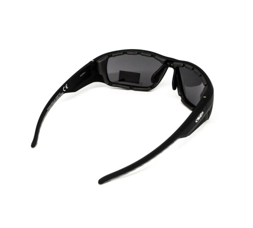 Окуляри захисні з ущільнювачем Global Vision Kinetic, сірі