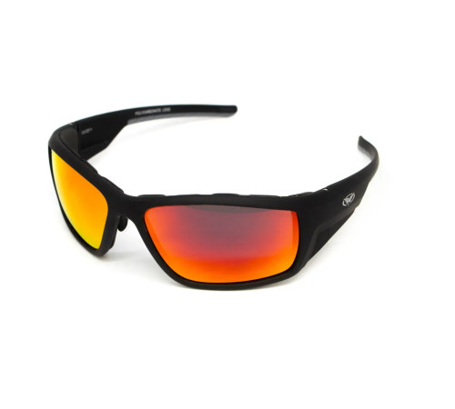 Окуляри захисні з ущільнювачем Global Vision Kinetic Kinetic, червоні