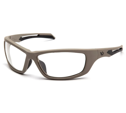 Окуляри захисні Venture Gear Tactical Howitzer Tan Anti-Fog, прозорі Окуляри захисні Venture Gear Tactical Howitzer Tan Anti-Fog, прозорі