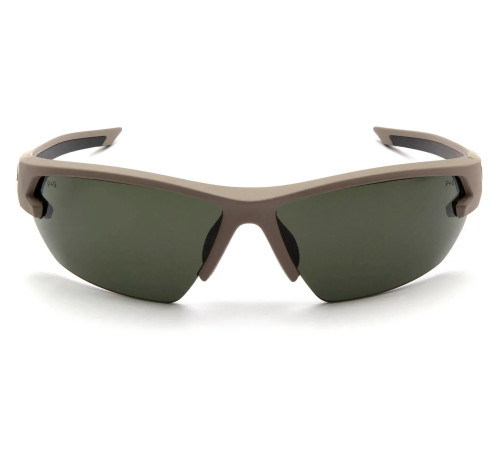 Окуляри захисні Venture Gear Tactical Semtex 2.0 Tan Anti-Fog, темно-зелені