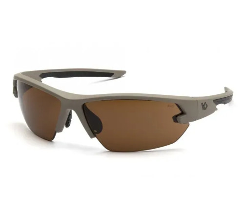 Окуляри захисні Venture Gear Tactical Semtex Tan Anti-Fog, коричневі Окуляри захисні Venture Gear Tactical Semtex Tan Anti-Fog, коричневі