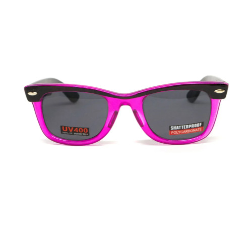 Окуляри захисні Swag Hipster-4 Pink, сірі Окуляри захисні Swag Hipster-4 Pink, сірі