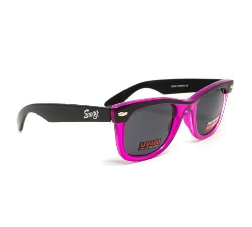 Окуляри захисні Swag Hipster-4 Pink, сірі Окуляри захисні Swag Hipster-4 Pink, сірі