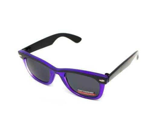 Окуляри захисні Swag Hipster-4 Purple, сірі