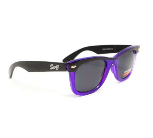 Окуляри захисні Swag Hipster-4 Purple, сірі