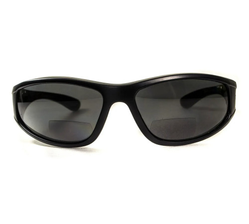 Окуляри захисні біфокальні поляризаційні BluWater Winkelman-2 (+2.5), чорні