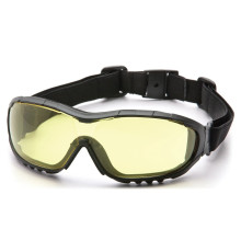 Окуляри захисні Pyramex V3G (amber) Anti-Fog, жовті