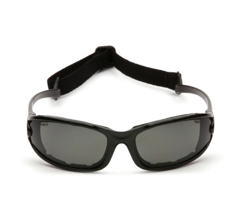 Окуляри захисні з полярізацією Pyramex Pmxcel Polarized Anti-Fog, сірі Окуляри захисні з полярізацією Pyramex Pmxcel Polarized Anti-Fog, сірі