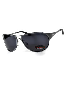 Окуляри поляризаційні BluWater Alumination-3 Gun Metal Polarized, сірі