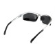 Окуляри поляризаційні BluWater Alumination-5 Silver Polarized, чорні