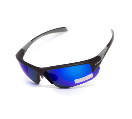 Окуляри захисні поляризаційні BluWater Samson-3 Z87.1 Polarized, сині