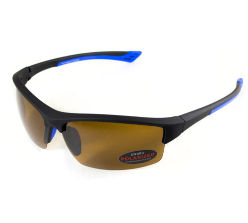 Окуляри поляризаційні BluWater Daytona-1 Polarized, коричневі