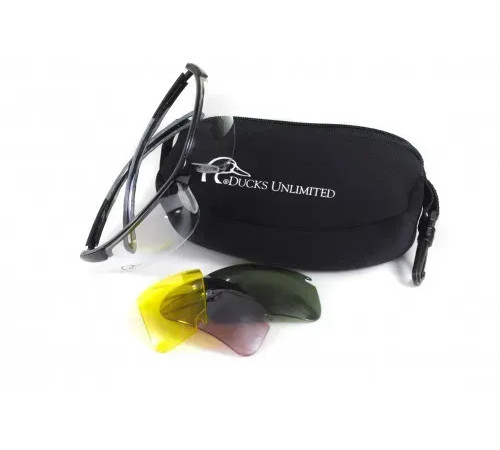 Окуляри захисні зі змінними лінзами Ducks Unlimited Ducab-2 shooting KIT, Anti-Fog