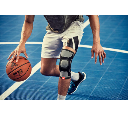 Наколінники Adidas innwell S, чорно-сірі