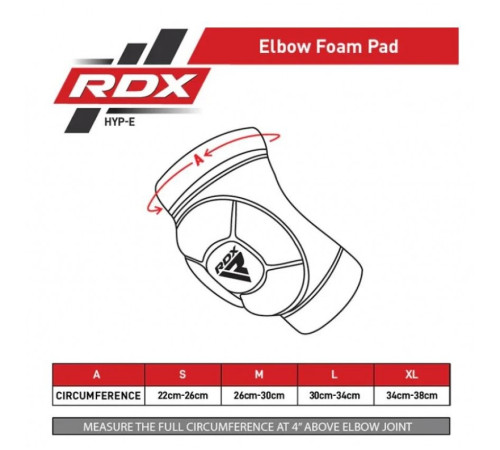 Налокітники RDX K5 M, чорні