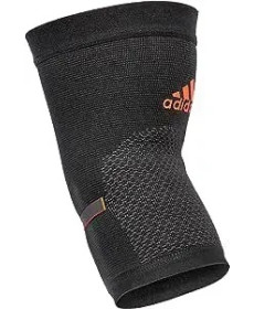 Бандаж ліктя Adidas Performance Elbow Support розмір S, чорно-червоний