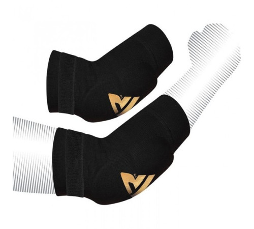 Налокітники  для волейболу RDX Soft M, чорні