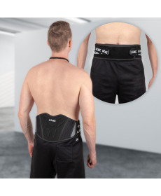 Поперековий пояс нирковий W-TEC Routebelt - чорний/XL