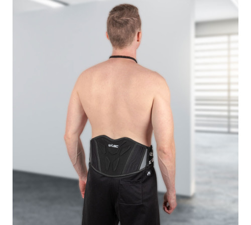 Поперековий пояс нирковий W-TEC Routebelt - чорний/XL Поперековий пояс нирковий W-TEC Routebelt - чорний/XL