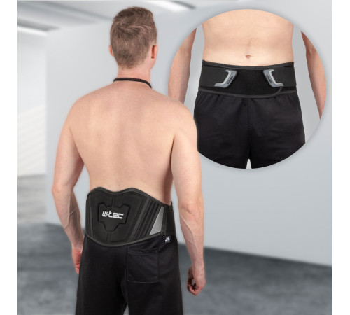 Поперековий пояс нирковий W-TEC Tourbelt - чорний/XL Поперековий пояс нирковий W-TEC Tourbelt - чорний/XL