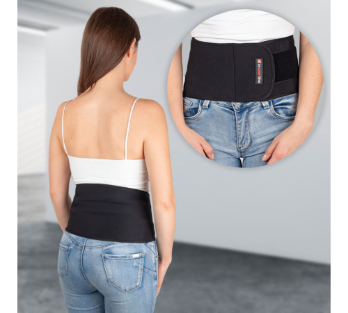 Неопреновий пояс для нирок inSPORTline Neobelt - чорний/XL-XXL Неопреновий пояс для нирок inSPORTline Neobelt - чорний/XL-XXL