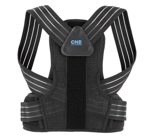 Коректор постави ONE FITNESS KP207 розмір L, чорний