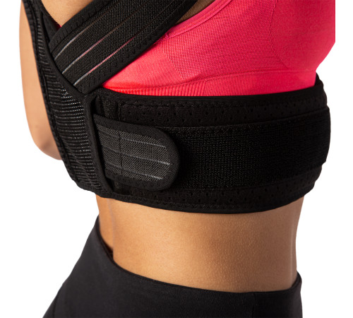 Коректор постави ONE FITNESS KP207 розмір L, чорний