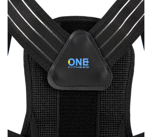 Коректор постави ONE FITNESS KP207 розмір L, чорний