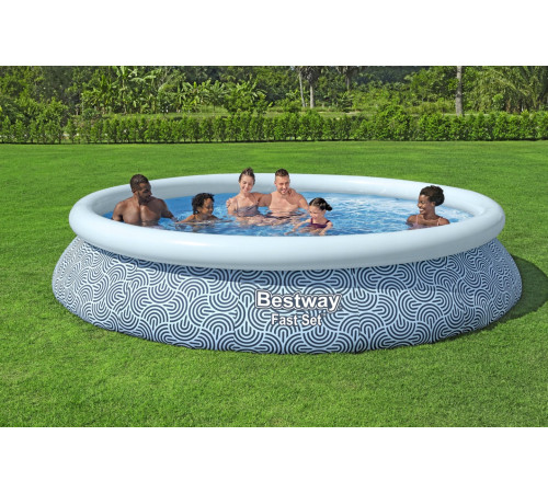 Басейн надувний 9в1 Bestway 57313NN 457 x 84 см