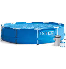 Басейн каркасний 9в1 INTEX 28202, 305 x 76 см, синій
