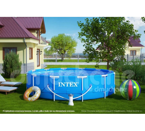 Басейн каркасний 9в1 INTEX 28202, 305 x 76 см, синій Басейн каркасний 9в1 INTEX 28202, 305 x 76 см, синій