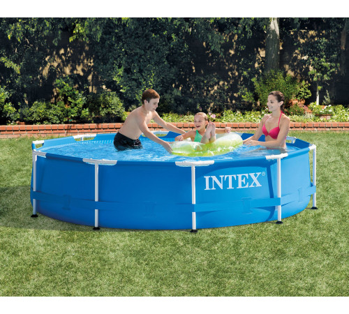 Басейн каркасний 9в1 INTEX 28202, 305 x 76 см, синій Басейн каркасний 9в1 INTEX 28202, 305 x 76 см, синій