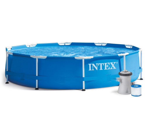 Басейн каркасний 9в1 INTEX 28202, 305 x 76 см, синій Басейн каркасний 9в1 INTEX 28202, 305 x 76 см, синій