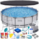 Басейн каркасний 19в1 Bestway Steel Pro Max 5612Z 488 х 122 см
